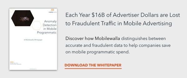 Anomaly Detection in Mobile Programmatic