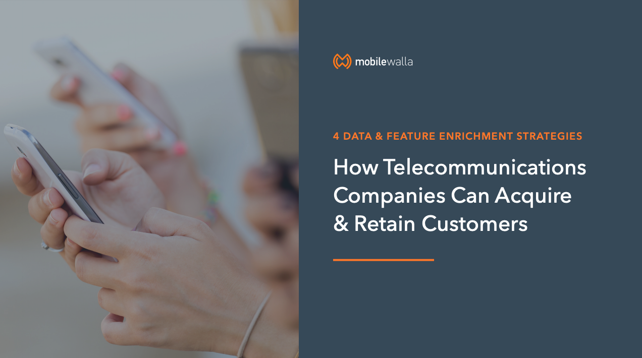 Four Data & Feature Enrichment Strategies That Help Telecommunications Companies Acquire & Retain Customers.