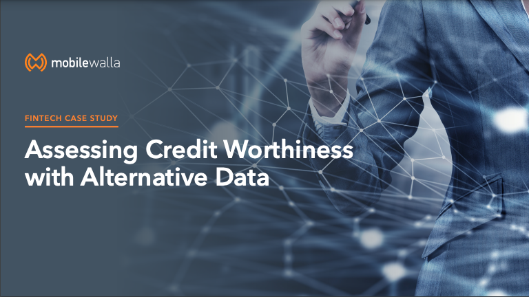 Assessing Credit Worthiness with Alternative Data Case Study